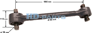 Тяга реактивная L=592 d=50, Scania